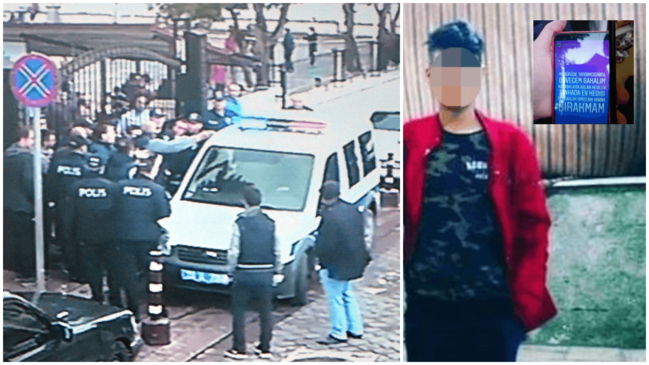 8. sınıf öğrencisi okulda terör estirdi!