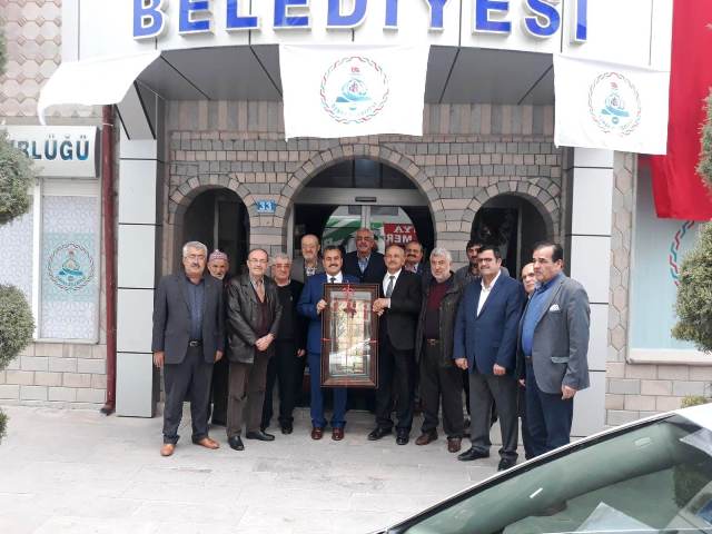 Çumralılardan Başkan Oflaz’a ziyaret