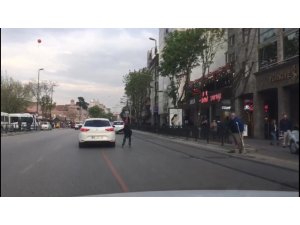 Bursa’da ölüm oyunu kameralara yansıdı