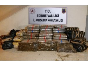 Edirne'de uyuşturucu ve kaçak akaryakıt operasyonu