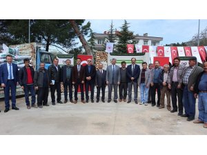 Amasya çiftçisine tohumluk nohut desteği