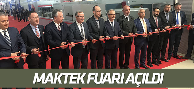 Konya MAKTEK Fuarı açıldı
