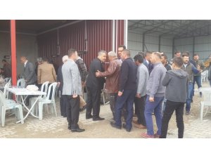 Yeniden başkan seçilen Dedelioğlu kurban kesti