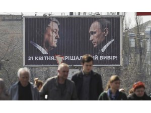 Rusya ile Ukrayna arasında reklam panosu krizi