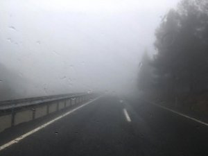 Sakar rampasında görüş mesafesi 5 metreye düştü