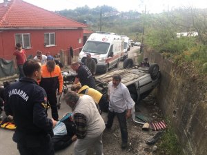 Bartın’da trafik kazası: 2 yaralı