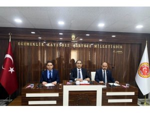 İl Genel Meclisinde görev dağılımı yapıldı