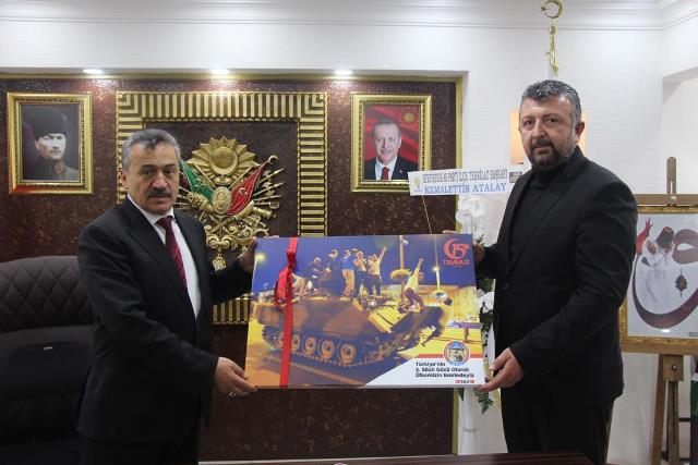 Avcılardan Tutal’a ziyaret