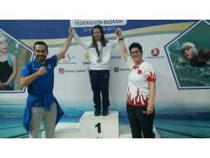 Kağıtsporlu Şevval engel tanımadı