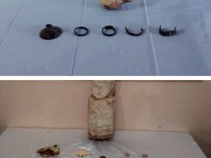 Van’da çok sayıda tarihi eser ele geçirildi