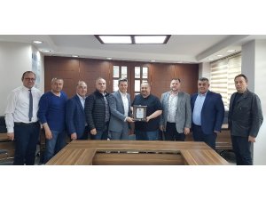 Ödemiş Ticaret Odasından Pirgion’a teşekkür plaketi