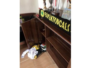 Amatör takımın binasına hırsızlar girdi
