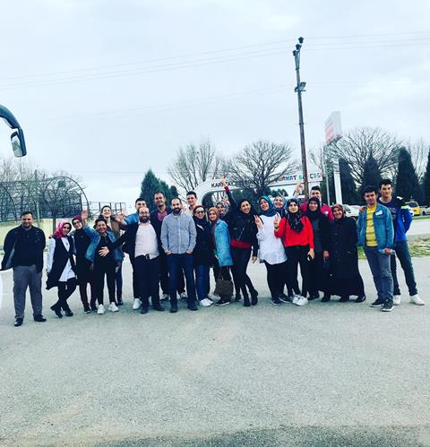 Yalıhüyüklü öğrencilerin hedefi finalde yarışmak