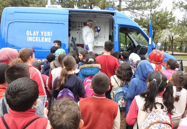 İlkokul Öğrencilerinden Jandarmaya ziyaret