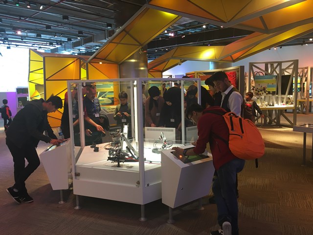 Öğrenciler, Bilim Merkezi Fuarını gezdi