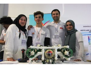 Liseliler insansız su aracı yaptı