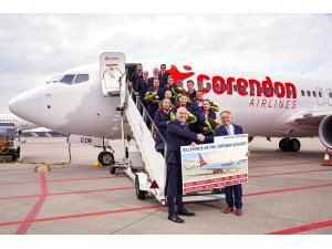 Corendon Airlines’dan 15’inci yılında yine bir ilk uçuş
