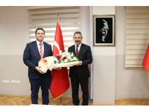 İl Emniyet Müdürü Dinç’e Polis Haftası ziyaretleri