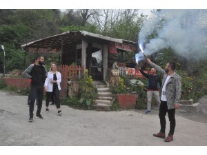 Takım kaptanına sürpriz veda partisi