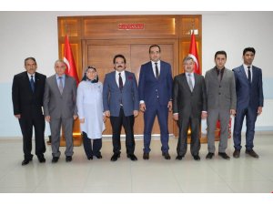 İl Özel İdaresi Genel Sekreteri Kaya, Ulaş'ı ziyaret etti
