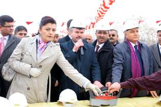 Akkale Konutları'nın temeli atıldı