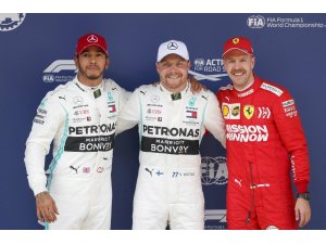 Çin Grand Prix’inde pole pozisyonu Bottas’ın
