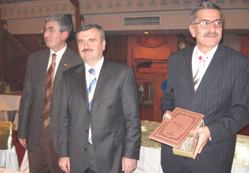 Başkan, gazetecileri ağırladı