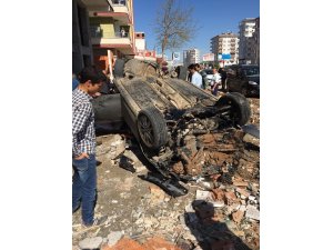 Batmanda otomobil devrildi 3 yaralı