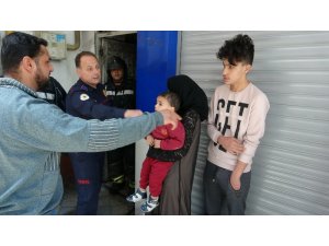 Suriyeli çocukların ateşle oyunu evi kül etti