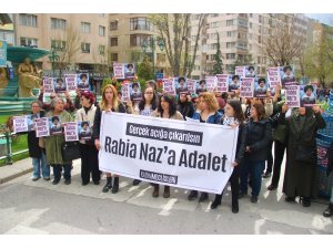 Eskişehir Rabia Naz için adalet istedi