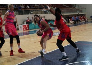 Türkiye Kadınlar Basketbol Ligi: Yalova VIP: 107 - Mersin BŞB Gelişim: 80