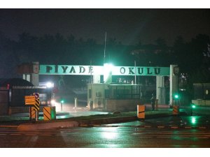 Tuzla Piyade Okulu’nda korkutan yangı