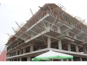 Konya'da iki inşaat işçisi yaralandı