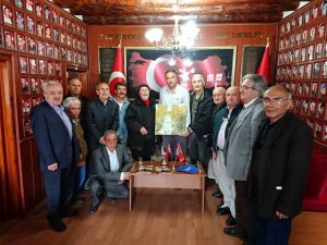 Bozkırlılardan Harp Malulü Gaziler Derneği'ne ziyaret