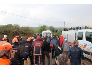 Toprak altında kalan vatandaş hastanede hayatını kaybetti