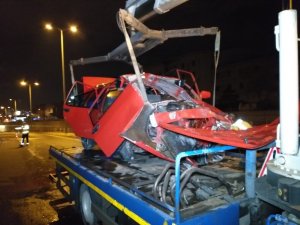 Başkentte korkutan kaza: 3 yaralı