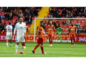 Kayserispor ilk kez yenildi
