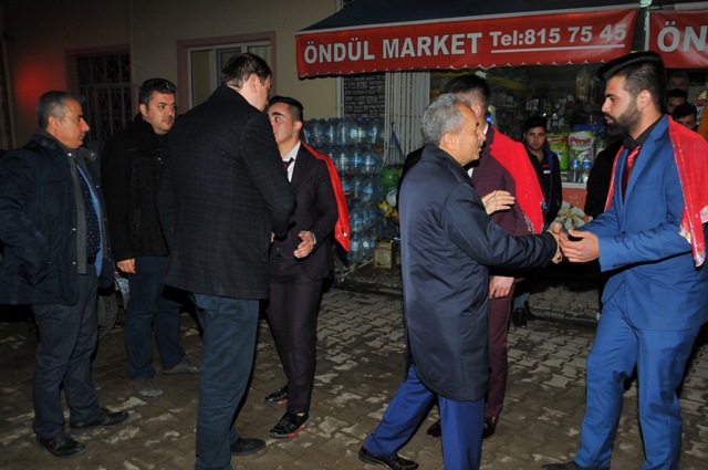 Başkan Akkaya asker uğurlama programına katıldı