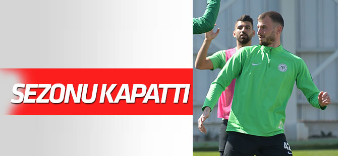 Konyaspor'a kötü haber: Sezonu kapattı