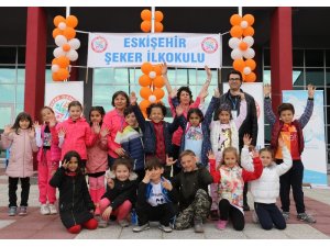 Minikler, oryantiring ile hem eğlendi hem öğrendi
