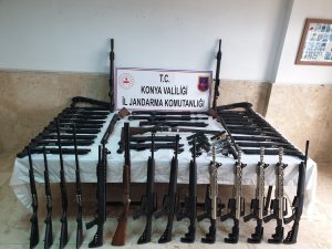 Beyşehir'de jandarmadan silah operasyonu