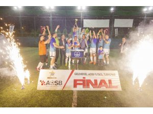 AOSB Futbol Turnuvasının Şampiyonu Kimteks