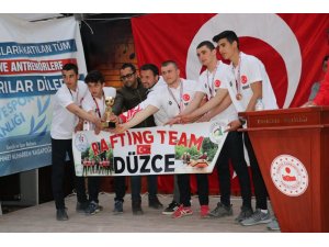 Rafting Düzce takımı tarihinde ilk kez Milli Takıma seçildi