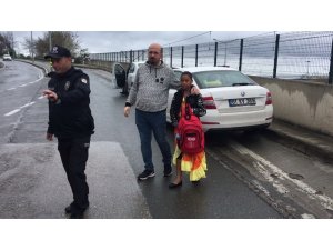Yürekleri ağza getiren kaza