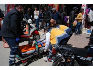 Bayramiç’te ilkokul öğrencisine araç çarptı