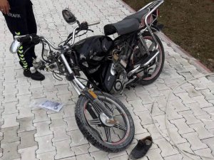 Aksaray’da otomobil ile motosiklet çarpıştı: 1 yaralı