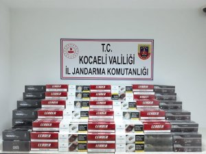 Kocaeli’de 11 bin 250 paket kaçak sigara yakalan şahıs serbest bırakıldı