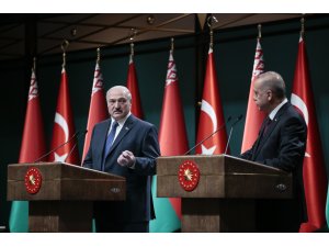 Erdoğan-Lukaşenko ortak basın toplantısı
