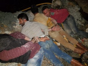 Kaçak kazı yapan 8 kişi yakalandı