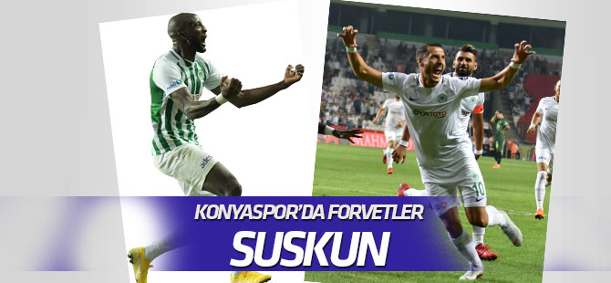 Konyaspor'da forvetler suskun